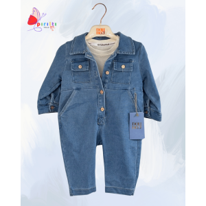 Denim Erkek Bebek Tulum | Günlük ve Özel Günler İçin Rahat Seçim 