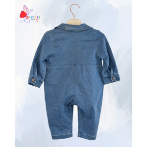 Denim Erkek Bebek Tulum | Günlük ve Özel Günler İçin Rahat Seçim 